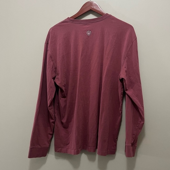 Set of 2 Life is Good Cotton T- Shirts Cowl neck, relax fit Size L - Picture 4 of 14